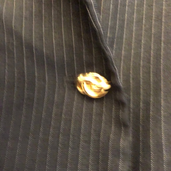 Rachel Roy blazer - navy pin stripes - 3/4 sleeves - Picture 8 of 8